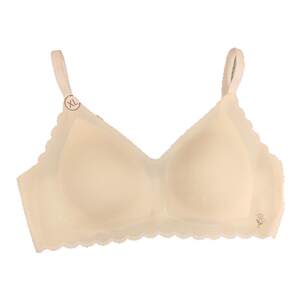 
Urban beauty girl underwear BBH2Q9 markless steel ringless one-piece fixed cup three-breasted triangle cup bra