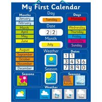 British Original My First Calendar English Children's Interactive Magnetic Montessori DIY Cognition Calendar