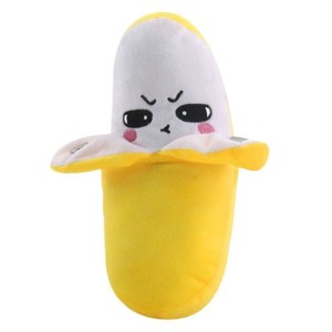 Internet celebrity body sensing beat music instrument Banana parent-child interaction Douyin same plush doll doll toy