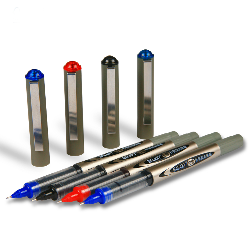 白雪直液式走珠笔0.5全针管型PVN166 子弹头155中性笔碳素水性笔