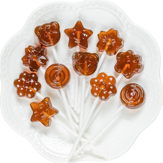 Qiuli cream lollipop reward students online celebrity explosion without adding sugar Liuyi Children's Day snack candy wholesale