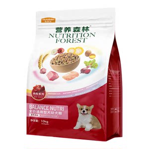 
Guabao's Nutritious Forest Dog Food Teddy VIP Bichon Pomeranian Golden Retriever Adult Puppy General Main Food 10kg