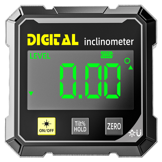 Superior Ruler Superior High-Precision Digital Inclinometer Magnetic Electronic Angle ...