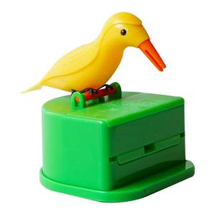 
Household toothpick box bird tube toothpick box type living room toothpick storage box push cute simple push type