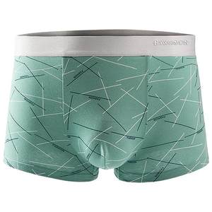 
Hengyuanxiang men's underwear, men's pure cotton antibacterial boxer briefs, young boys' cotton boxer shorts, breathable summer thin style