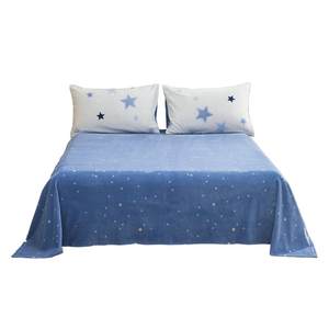 
Mercury Home Textiles Children's Milk Velvet Sheet Single Piece Maternal and Infant Class A Antibacterial Antistatic Warm Velvet Sheet Flannel Winter