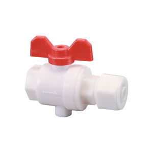 
Aluminum-plastic pipe joint accessories solar water pipe nylon 4 points 6 points direct elbow three-way water heater valve switch