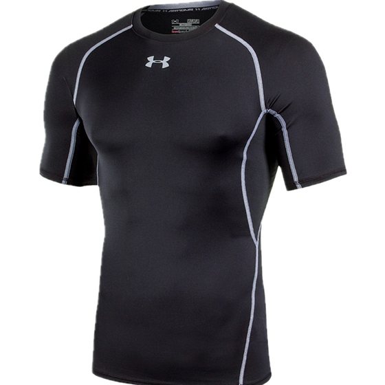 Andma short -sleeved men's fitness quick -drying training compress the body coat T -shirt 1257468/1361518