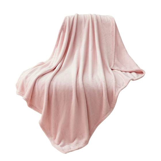 
Luolai Home Textile Super Fleece Blanket Multi-purpose Blanket Air Conditioning Blanket Student Dormitory Leisure Blanket Sofa Cover Blanket Blanket