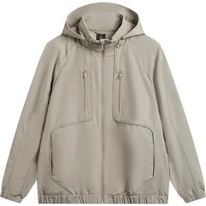 
Li Ning outdoor CF traceable shell jacket men's new jacket hooded loose woven windproof sportswear for men