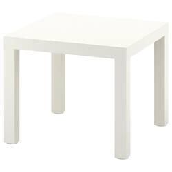 IKEA Lak side table children's small square table side table white