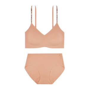 
Victoria's Secret Yang Mi's same style jelly strip anti-gravity MAX bra with big breasts showing small backless underwear set for women 26