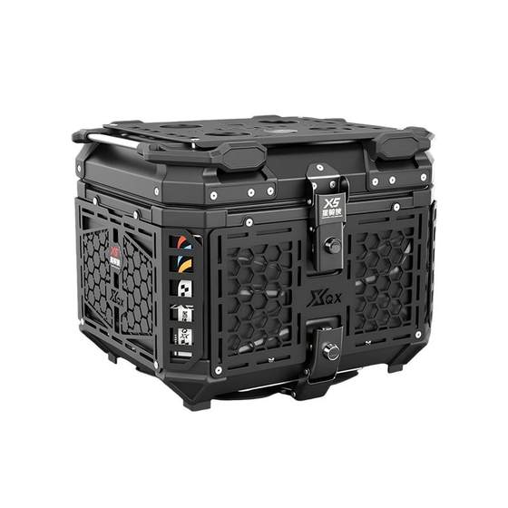 
Xingqixia aluminum alloy motorcycle trunk DL250 thickened armored trunk UHR150 motorcycle rear trunk X5