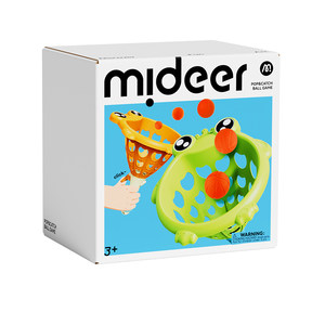 
mideer Milu catapult ball parent-child interactive elastic toss and ball double catapult butt ball children's toys