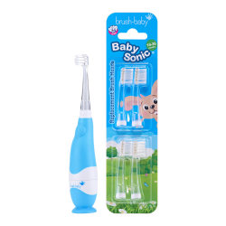 0-3 year old baby electric toothbrush with brush head set