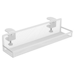Sobai adjustable lengthening and widening power strip rack behind the table