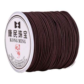 Wear-resistant elastic cord for bracelets