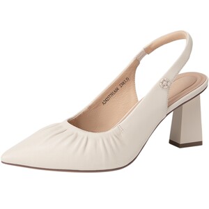 
[Silent Series] Qianbaidu French empty fashion sandals for women in summer temperament thick high heels versatile shoes