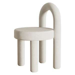 Creamy wind stool for girls' bedroom makeup stool internet celebrity makeup chair 2025 new dressing table chair makeup stool