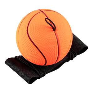 
Wrist elastic ball with rope children's rubber rebound elastic ball wristband bracelet spring ball child toy boy