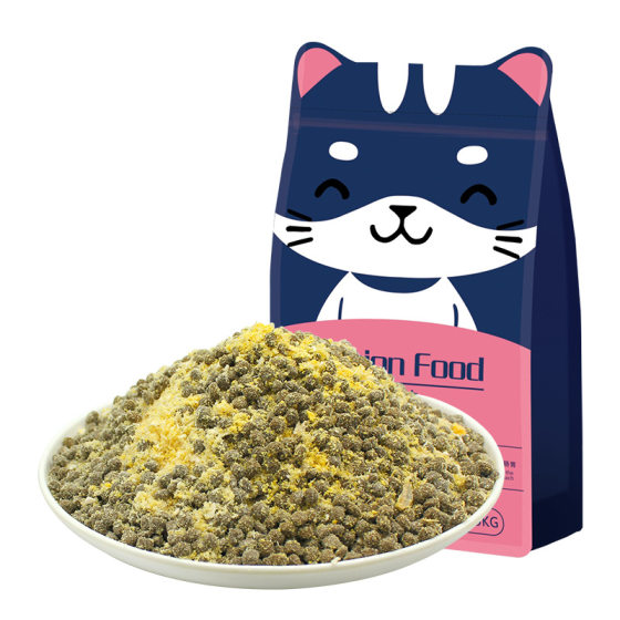 
Mr. Tom's fresh meat cat food freeze-dried three-part small grain full-price nutrition into a universal grain-free high-quality staple food for young cats