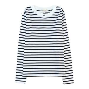 2026 early spring and autumn new pure cotton thin long-sleeved T-shirt women's tops for fat girls to cover their belly and wear a t-shirt bottoming shirt