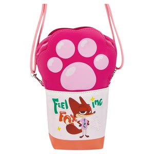 
iiGEN Yizheng student stationery, Zootopia style pencil bag, high-looking, large-capacity, cartoon scratch-shaped vertical pencil bag, stationery storage bag, crossbody bag, pencil case, Judy Nick