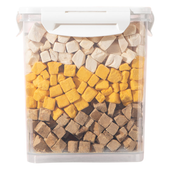 Frozen dried dog snack pet small dog puppies Teddy Bar bears training reward supplies chicken duck, drucky jerky dog ​​food
