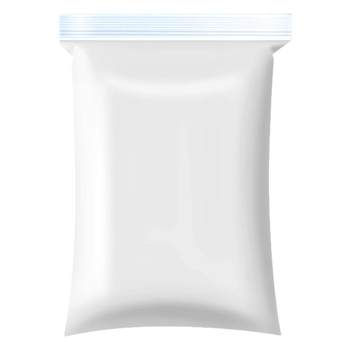 White ultra -light clay bag is safe, non -toxic, non -odorless