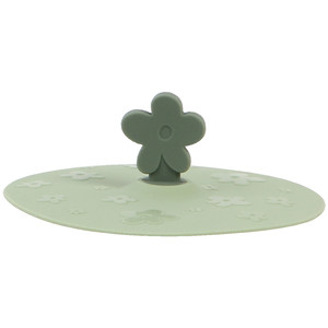 
Blue Lotus water cup lid silicone food grade universal dustproof universal lid glass mug large diameter lid
