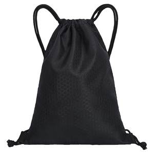 
Customized bundled pocket drawstring men and women backpack waterproof folding storage bag sports travel large capacity basketball backpack