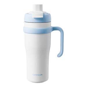 
Lock Lock Big Mac Thermal Cup Large Capacity Water Cup Girls Straw Cup High-Precision Ceramic Covered Inner Bottom