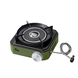 Outdoor cassette stove split dual-core infrared stove