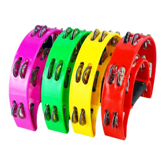 
KTV rattle hand bell musical instrument tambourine kindergarten teacher professional children dancing bell handheld ling bar music