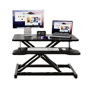 
Standing lifting computer rack desktop folding bracket workbench office elevated rack adjustable hovering computer desk