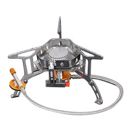 The stove top folding furnace is lightweight and portable windproof hood.