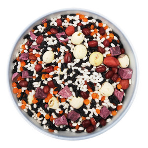 
Black rice, purple potato, lotus seeds, eight treasure porridge, raw materials, bulk 5*0.5kg mixed grain combination porridge, health porridge, coarse grains, breakfast, grain porridge,