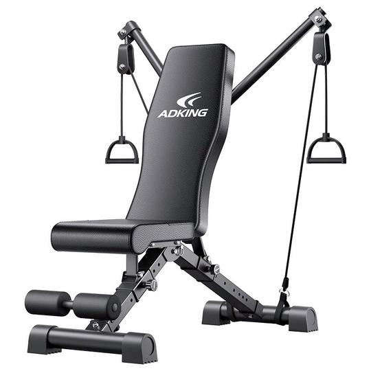 ADKING トレーニングベンチ 調整可能 Adking 多機能ダンベルベンチ - ホームフィットネス機器
