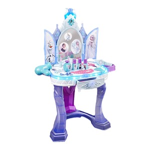 
Disney Frozen Elsa Princess Dressing Table Makeup 3 Years Old + Girls Play House Toy Children's Day Gift