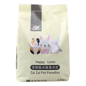 Rabbit deodorant wooden manure cleaning pads Dutch pork, chinchilla, fish, water absorption, urine, urine and toilet supplies
