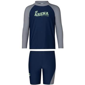 Arena teenager long -sleeved sunscreen swimsuit
