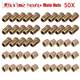 50 Pcs 10mm X1mm Brake Line Tube Nuts Set Itting Nuts Kit Ma