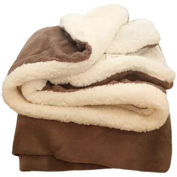 Throw blanket, lambswool double layer thickened nap throw blanket