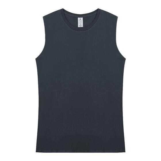 
Summer sleeveless vest men's sports heavy cotton vest couple vest breathable solid color ice-sleeveless vest