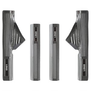 
Suitable for Audi A6L/A4L/Q5L/Q7Q8 door sill protection strip interior welcome pedal decoration modified car supplies