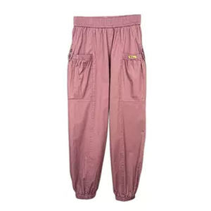 
Washed cotton nine-point bloomers women's 2026 summer new casual pants slimming and versatile harem pants sweatpants