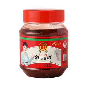Dandan red oil Pixian bean paste Sichuan Pixian specialty bean paste broad bean paste 500g bottle special for cooking
