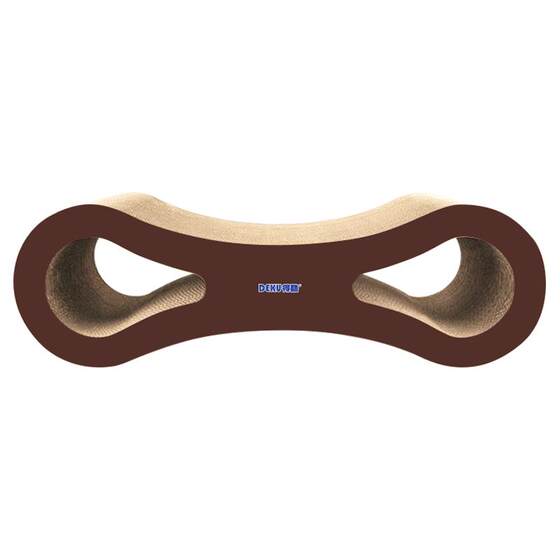 
Deku 8-character cat scratching board, corrugated paper claw grinder, double-sided pet toy, cat supplies, cat nest scratching pad