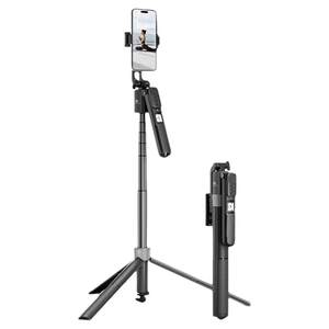 
Zhuoer KF013 smart AI gimbal selfie stick face tracking artifact fully automatic 360-degree follow-up 2026 new mobile phone bracket live broadcast floor tripod one person travel selfie artifact