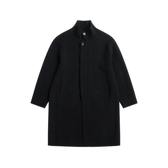 TUTM men's clothing [pure wool] warm double-sided wool German coat men's long over-knee winter wool jacket